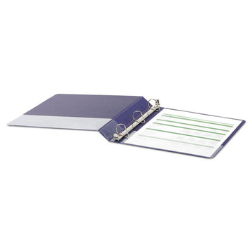 Universal® Deluxe Non-view D-ring Binder With Label Holder, 3 Rings, 1" Capacity, 11 X 8.5, Navy Blue freeshipping - TVN Wholesale